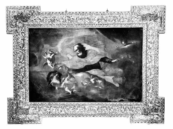 Dio Padre (dipinto) di Mosca E (attribuito) (sec. XVIII)