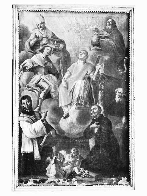 apoteosi di San Lorenzo (dipinto) - ambito napoletano (sec. XVII)