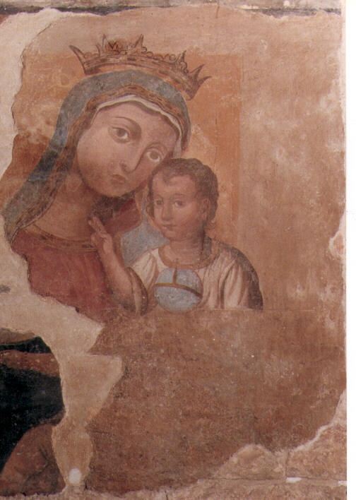 Madonna Odegitria, Madonna con Bambino (dipinto) - ambito Italia meridionale (sec. XVI)