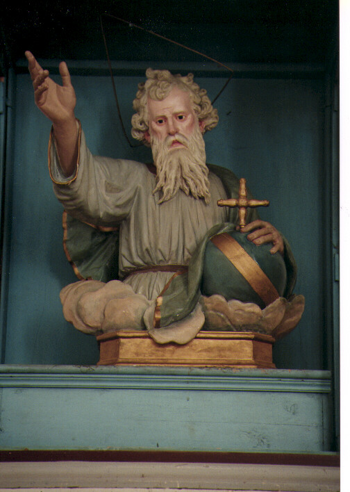 Dio Padre benedicente (statua) - ambito Italia meridionale (prima metà sec. XIX)