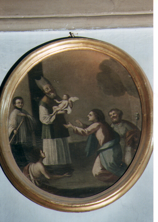 Presentazione di Gesù al tempio (dipinto) - ambito Italia meridionale (secc. XVIII/ XIX)
