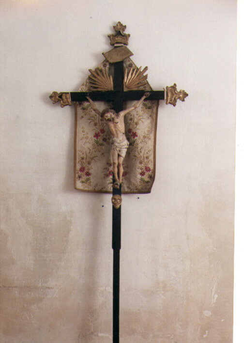 croce processionale - ambito Italia meridionale (prima metà sec. XIX)