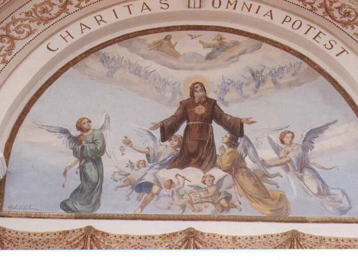 San Francesco di Paola (dipinto) di Colonna Umberto (secondo quarto sec. XX)