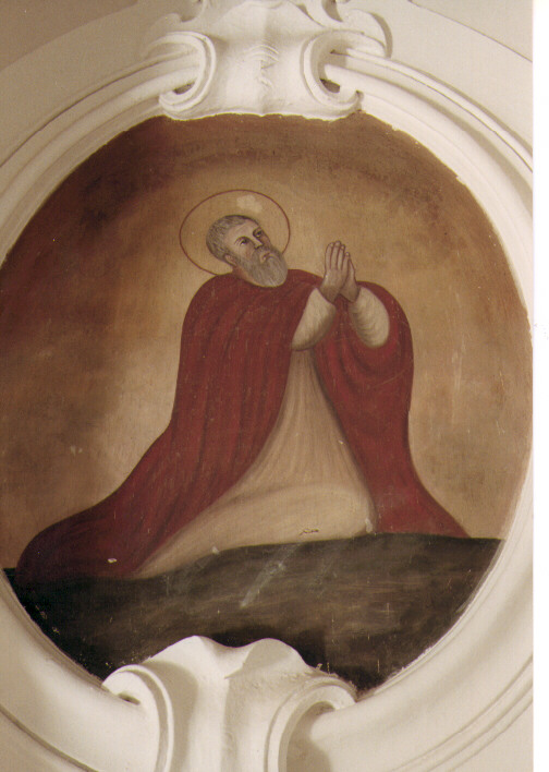 santo (dipinto) - ambito pugliese (fine sec. XIX)