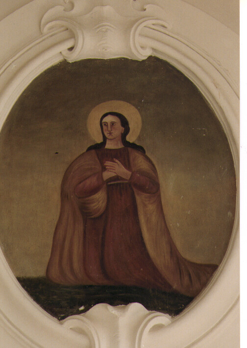 santa (dipinto) - ambito pugliese (fine sec. XIX)