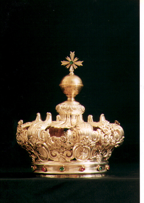 simboli e strumenti della Passione (corona da statua) di Pane Michele (sec. XIX)