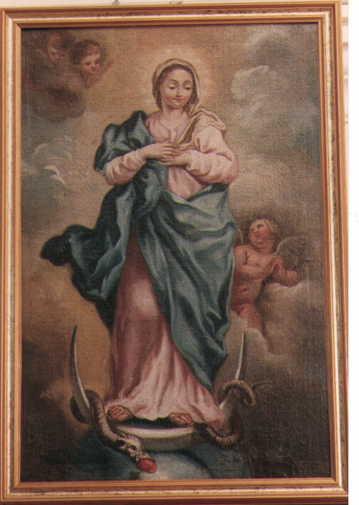 Immacolata Concezione (dipinto) - ambito Italia meridionale (seconda metà sec. XVIII)