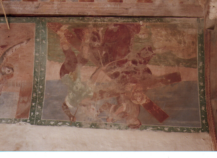 Cristo cade sotto la croce (dipinto) - ambito Italia meridionale (sec. XVII)