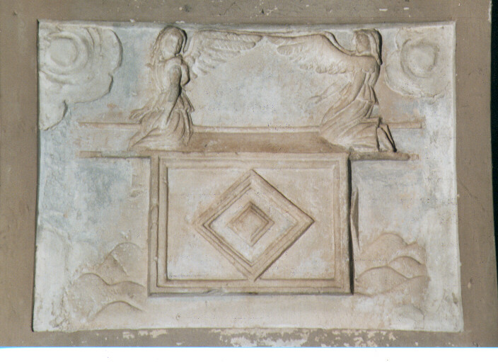 arca dell'alleanza (formella) - ambito Italia meridionale (ultimo quarto sec. XVI)