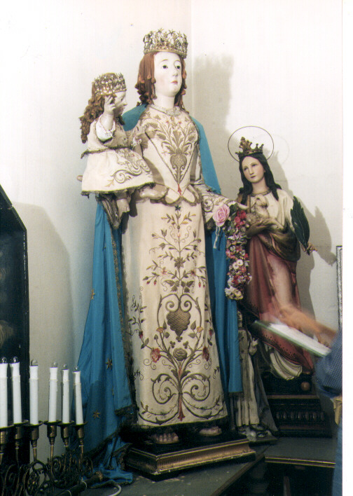 Madonna della greca, Madonna (statua) - ambito Italia meridionale (secc. XIX/ XX)