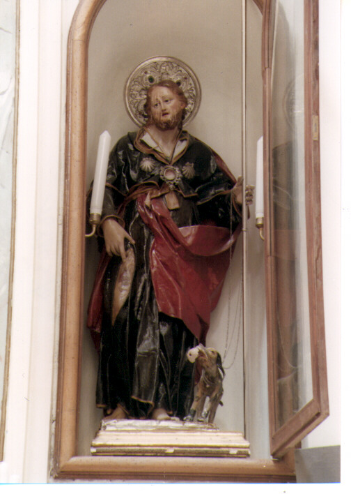 San Rocco (statua) - ambito salentino (fine/inizio secc. XIX/ XX)