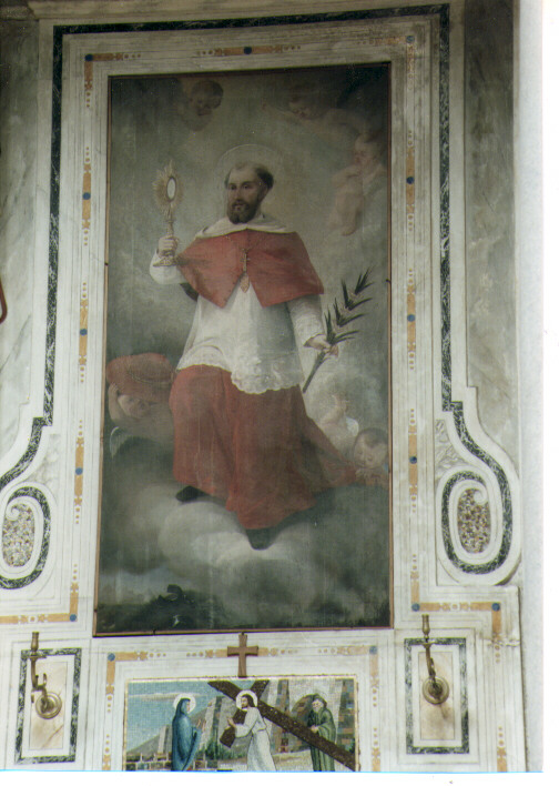 San Leonardo (dipinto) di Scognamiglio Carlo (sec. XIX)