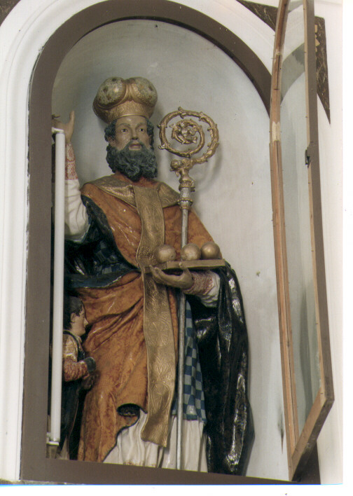 San Nicola di Bari (statua) - ambito Italia meridionale (seconda metà sec. XIX)