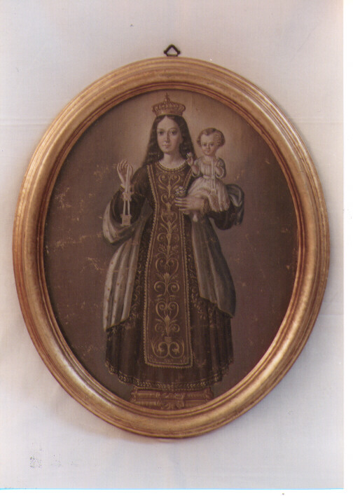 Madonna del Carmelo (dipinto) - ambito Italia meridionale (prima metà sec. XIX)