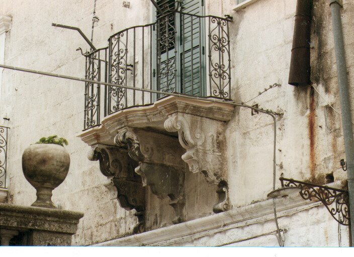 balcone, serie - ambito Italia meridionale (ultimo quarto sec. XVIII)