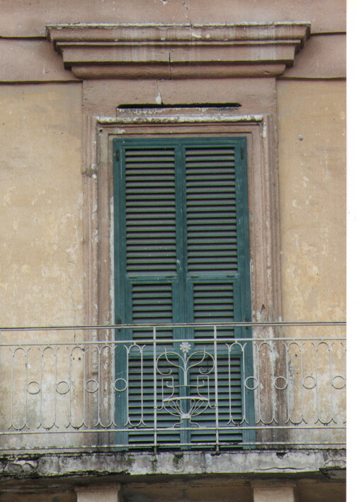 mostra di finestra, serie - ambito Italia meridionale (seconda metà sec. XVIII)