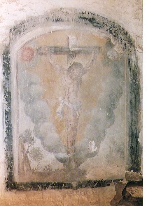 Cristo Crocifisso (dipinto) - ambito Italia meridionale (prima metà sec. XVIII)