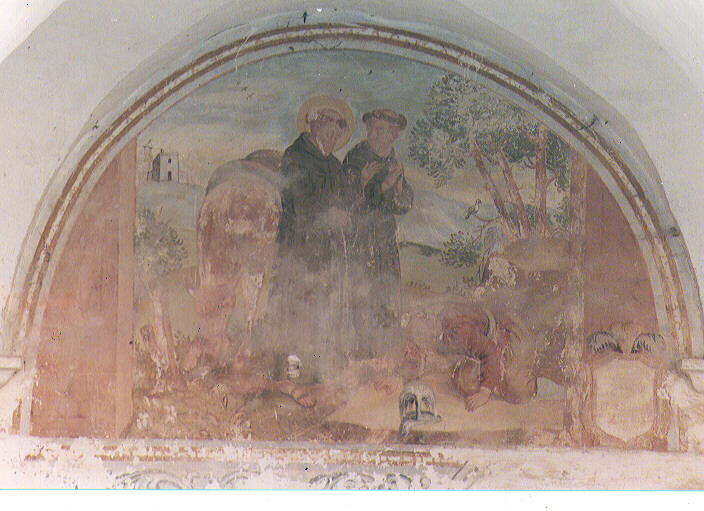Il miracolo della roccia (dipinto) - ambito Italia meridionale (prima metà sec. XVIII)