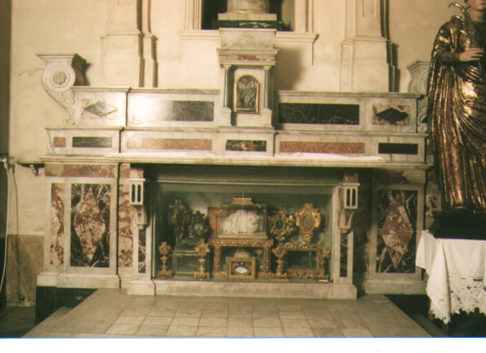 altare - ambito Italia meridionale (seconda metà sec. XIX)