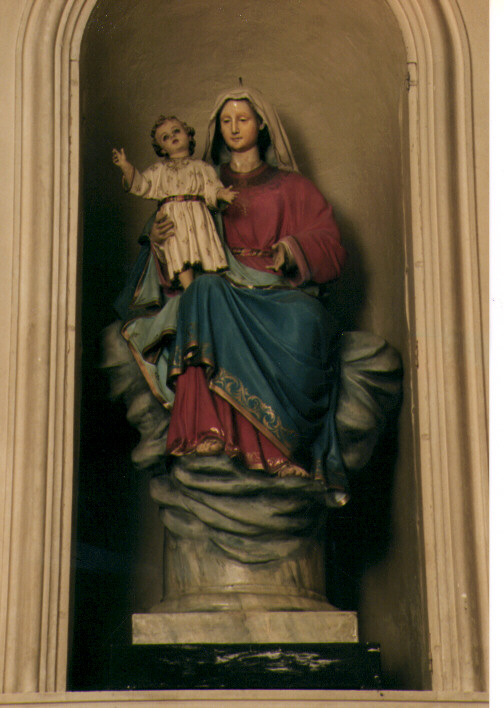 Madonna con Bambino (statua) - ambito Italia meridionale (fine/inizio secc. XVIII/ XIX)