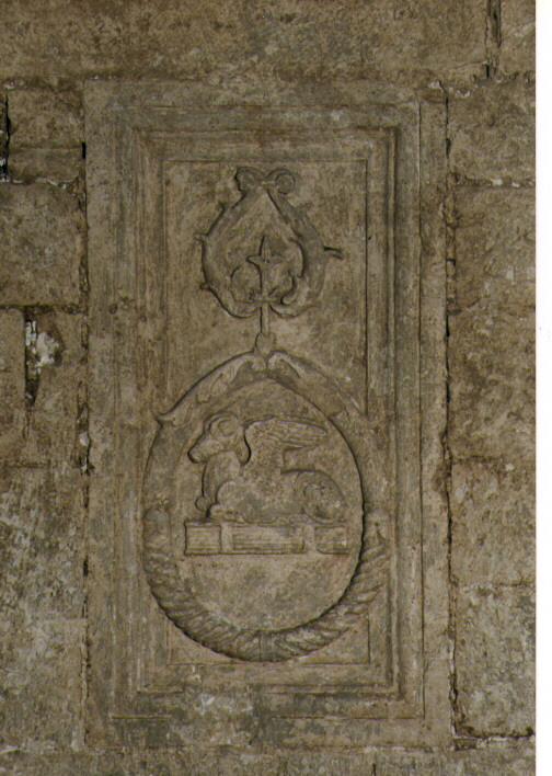 simbolo di San Luca: bue (decorazione plastica) - ambito Italia meridionale (secc. XV/ XVI)