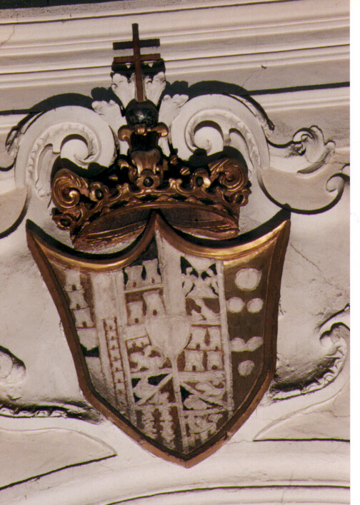 stemma (decorazione plastica) - ambito Italia meridionale (ultimo quarto sec. XVIII)