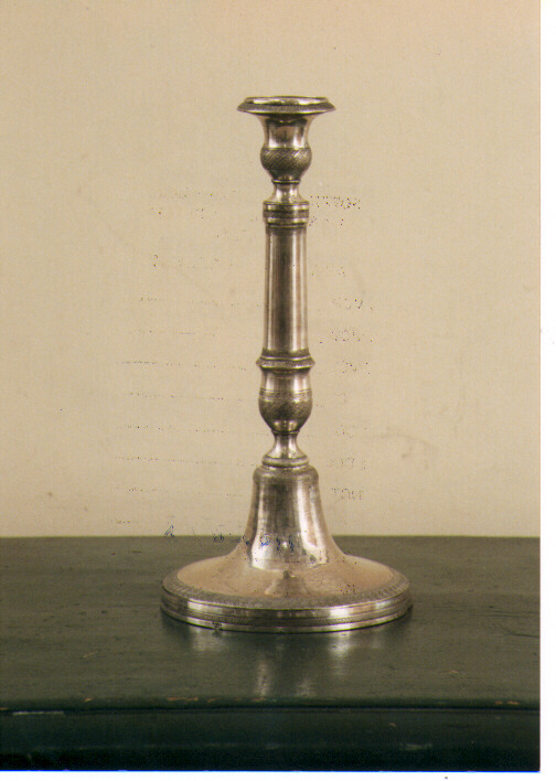 candeliere, serie - manifattura napoletana (sec. XIX)