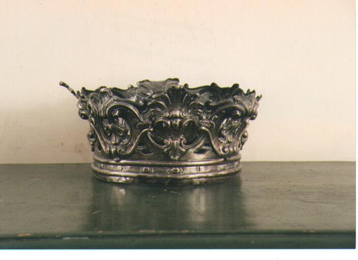 corona da statua - manifattura napoletana (fine/inizio secc. XVIII/ XIX)