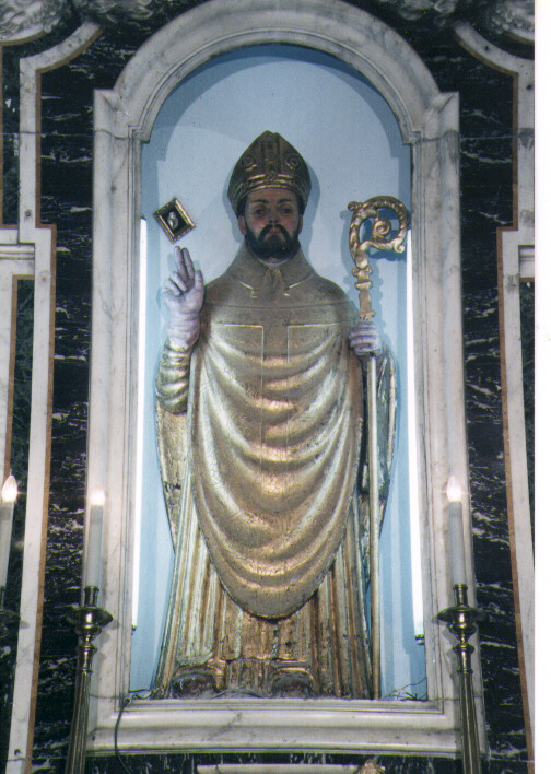 Sant'Erasmo (statua) - ambito Italia meridionale (sec. XVII)