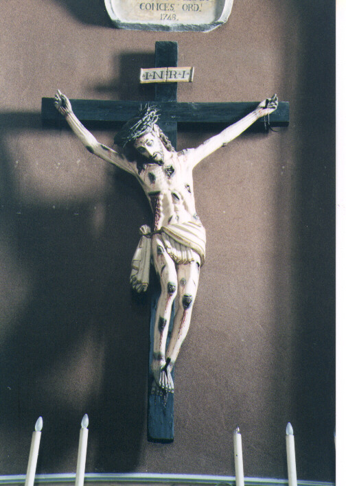 Cristo Crocifisso (crocifisso) - manifattura Italia meridionale (seconda metà sec. XVII)
