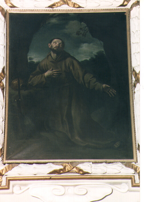 San Francesco d'Assisi (dipinto) - ambito Italia meridionale (fine sec. XIX)