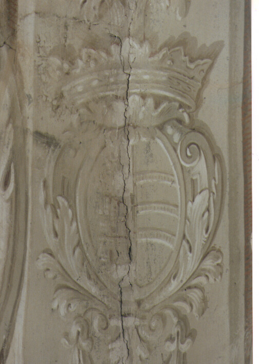 stemma gentilizio (dipinto) di Gliri Nicola (bottega) (sec. XVII)