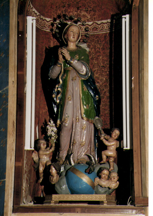 Immacolata Concezione (statua) - ambito Italia meridionale (secc. XVIII/ XIX)