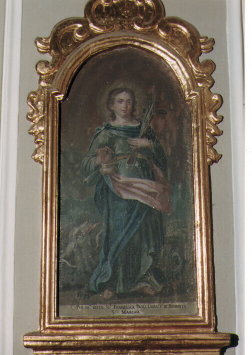 Santa Marina (dipinto) - ambito pugliese (sec. XIX)