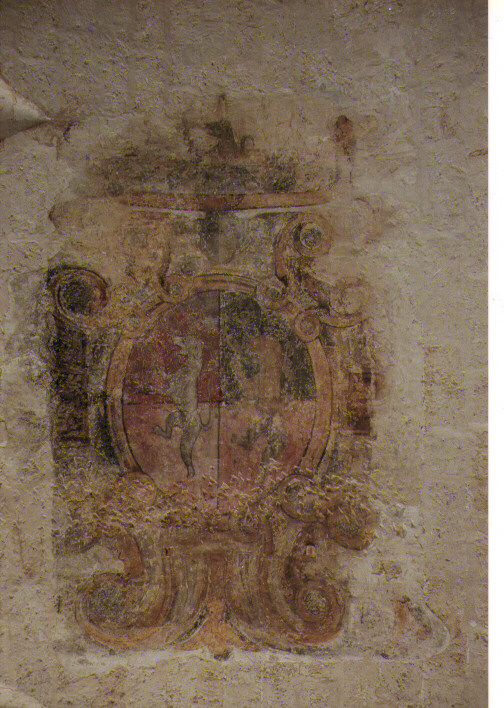 stemma gentilizio della famiglia Furietti (dipinto) - ambito Italia meridionale (sec. XVII)