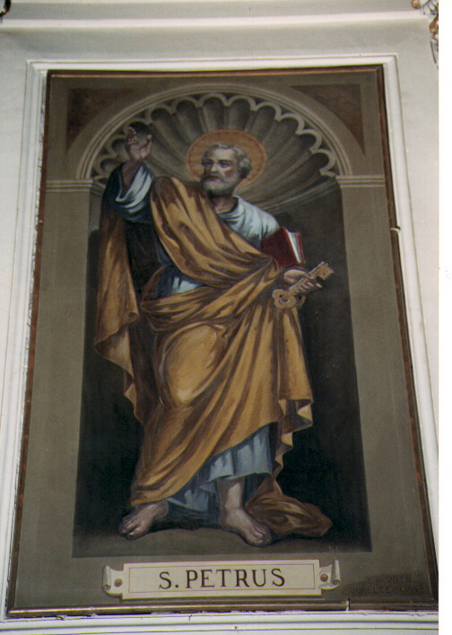 San Pietro (dipinto) di Colonna Umberto (sec. XX)