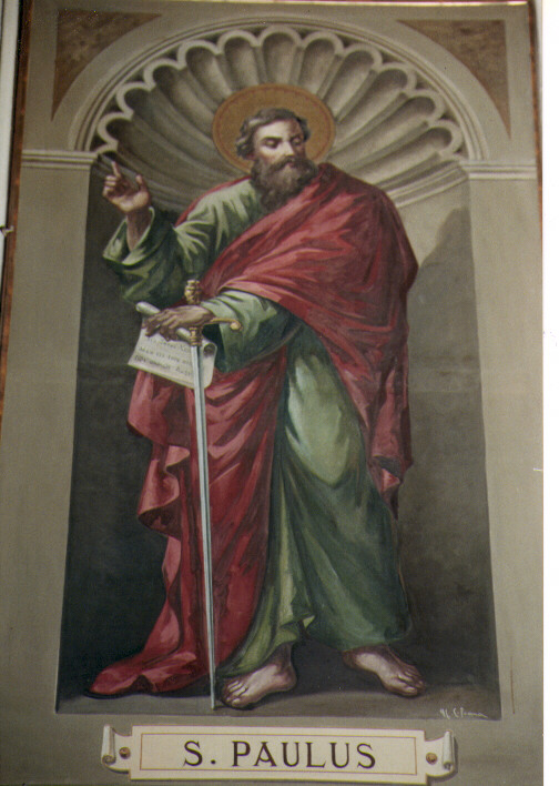 San Paolo (dipinto) di Colonna Umberto (sec. XX)