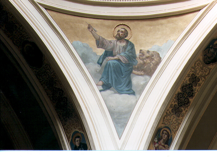 San Marco evangelista (dipinto) di Colonna Umberto (sec. XX)