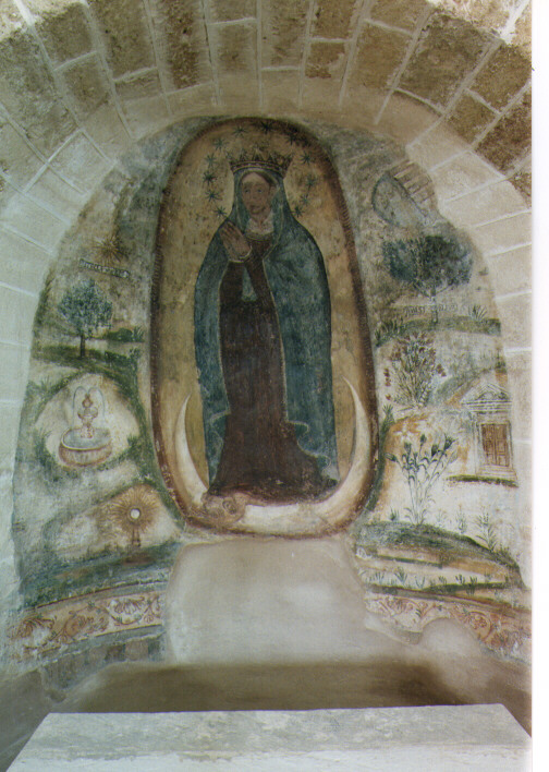 Madonna Immacolata (dipinto) - ambito pugliese (primo quarto sec. XVII)