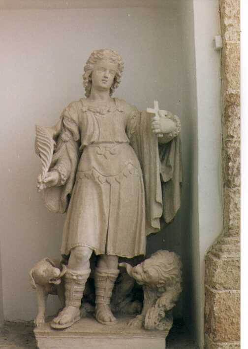 San Vito (statua) - ambito salentino (prima metà sec. XVII)