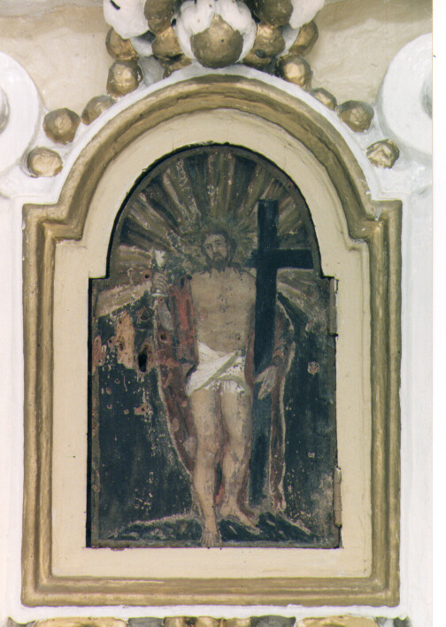 Cristo caricato della croce (sportello di tabernacolo) - ambito salentino (ultimo quarto sec. XVIII)