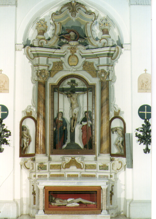 altare - ambito salentino (ultimo quarto sec. XVIII)