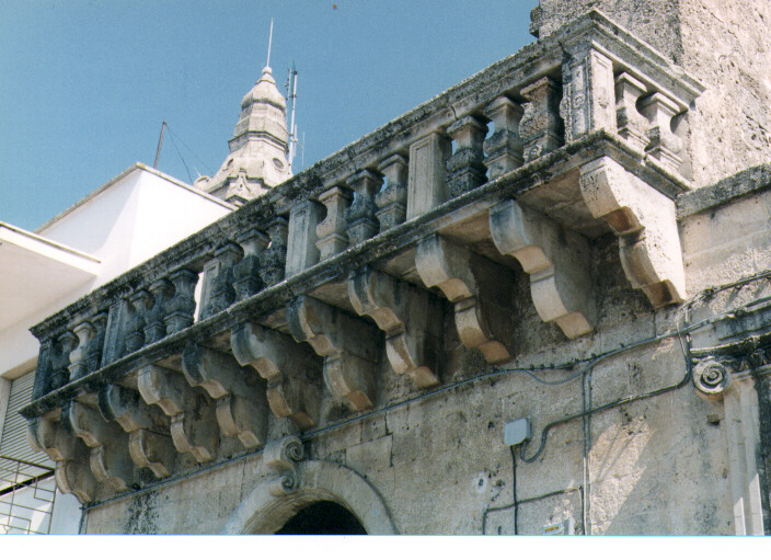 balcone - ambito Italia meridionale (seconda metà sec. XVII)