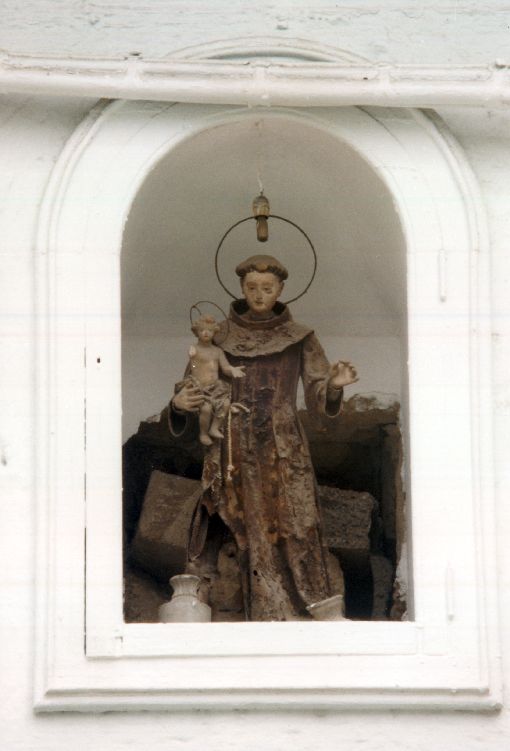 Sant'Antonio da Padova (statuetta) - ambito salentino (prima metà sec. XIX)