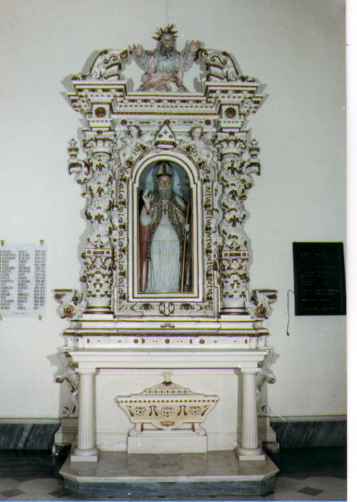 altare di Albanese Domenico, Cipriano Francesco (fine/inizio secc. XVII/ XVIII)