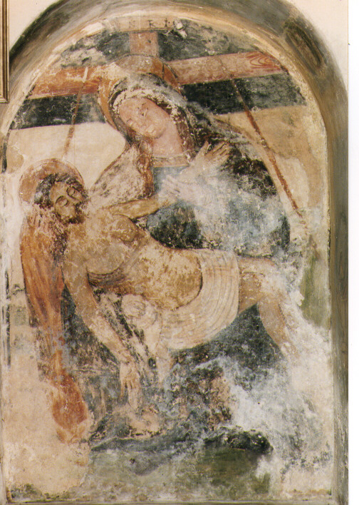 Pietà (dipinto) - ambito salentino (primo quarto sec. XVII)