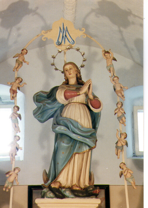 Madonna Immacolata (statua) - ambito salentino (ultimo quarto sec. XVIII)
