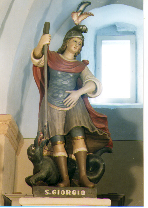 San Giorgio (statua) - ambito salentino (ultimo quarto sec. XVIII)