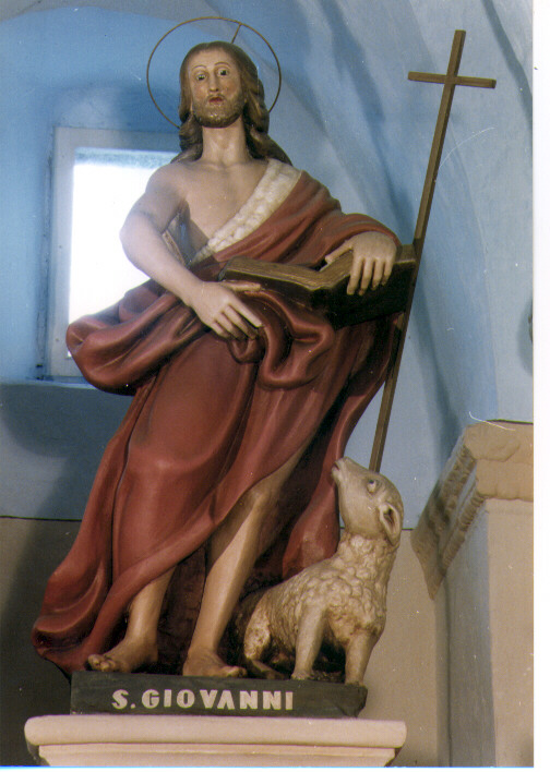 San Giovanni Battista (statua) - ambito salentino (ultimo quarto sec. XVIII)