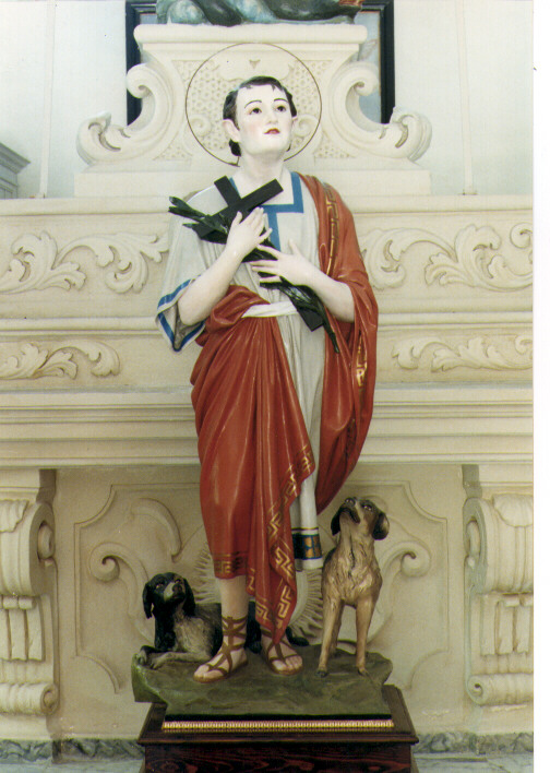 San Vito (statua) - ambito salentino (primo quarto sec. XX)